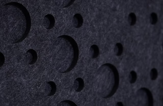 PET (polyester) felt black