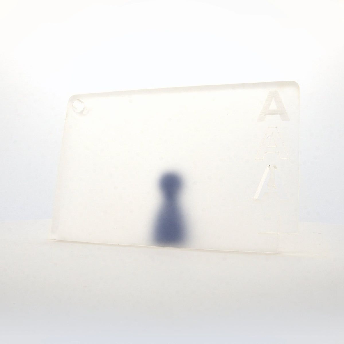 Acrylglas matt transparent