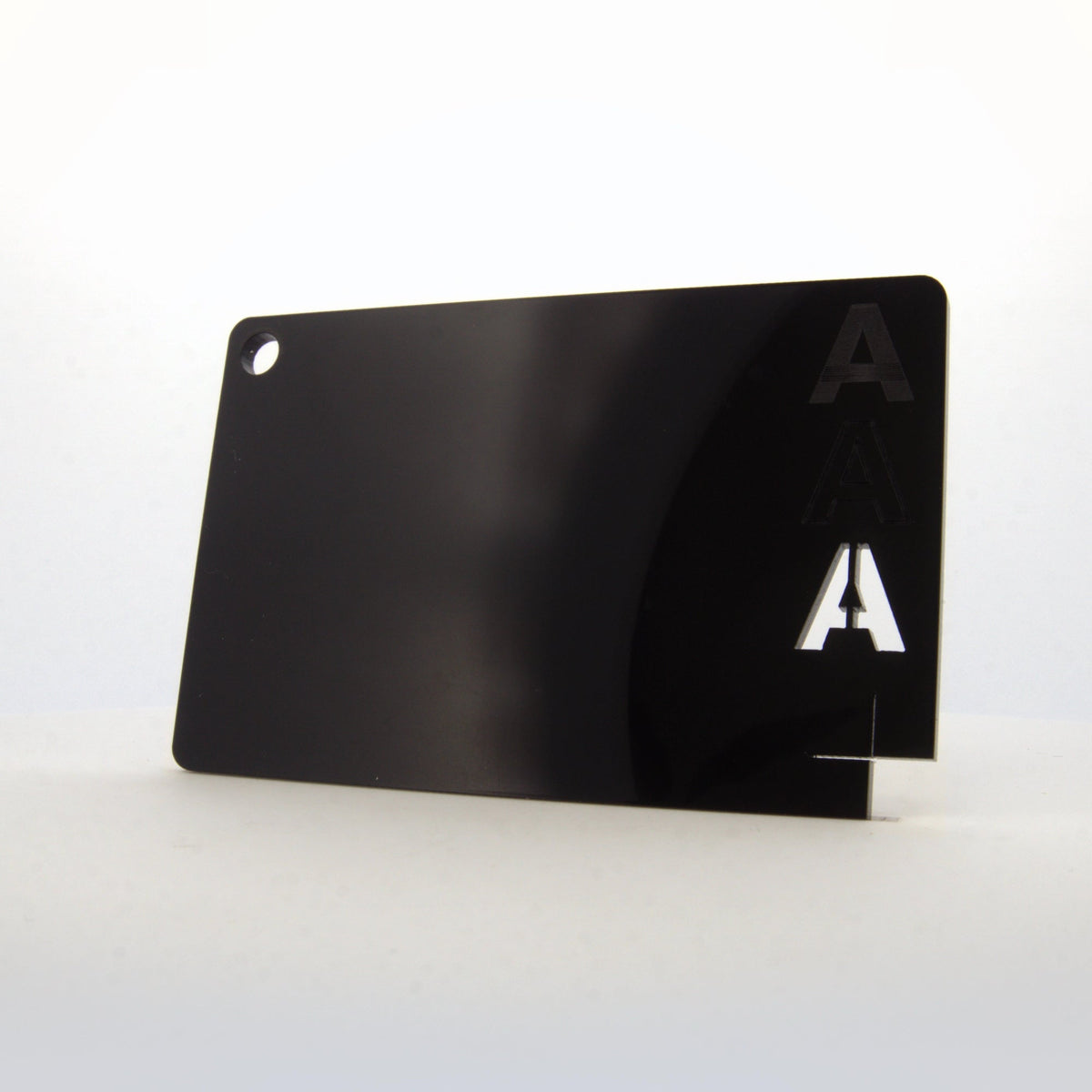 Acrylglas schwarz