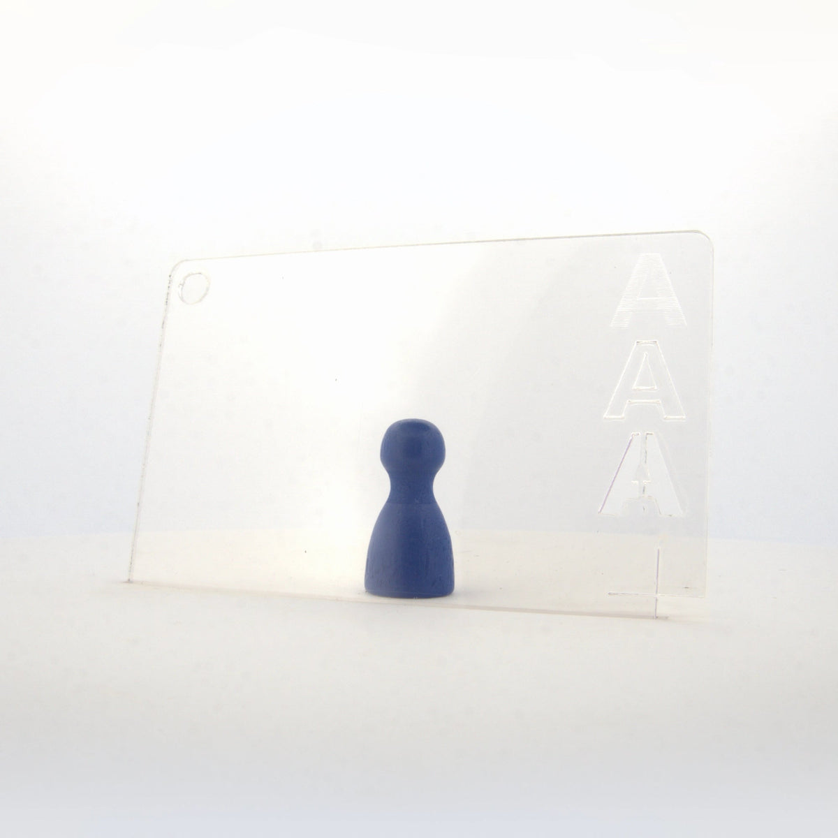 PET-G (polyester) transparent